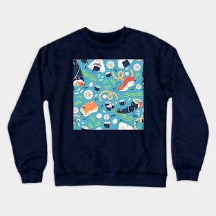 Funny Sushi Crewneck Sweatshirt